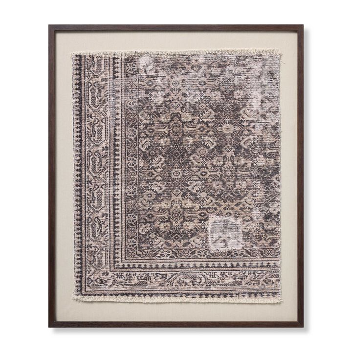 Jabel Brown/Beige 2'9"x3'3" Wall Art